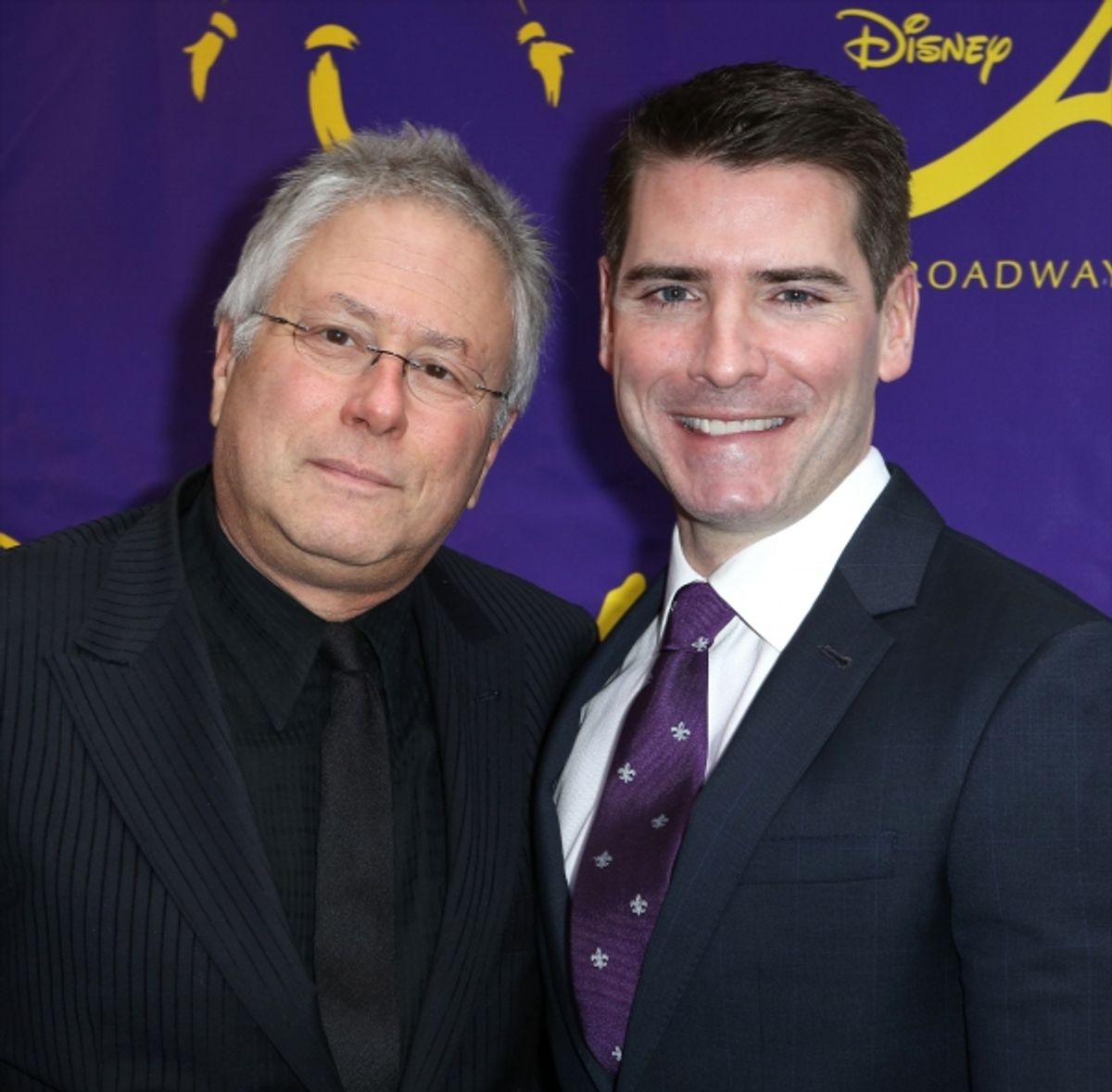 Alan Menken and Chad Beguelin  at 