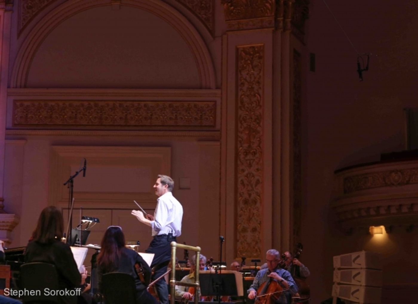 Photo Coverage: In Rehearsal with the NY Pops and Stephanie J. Block!  Image