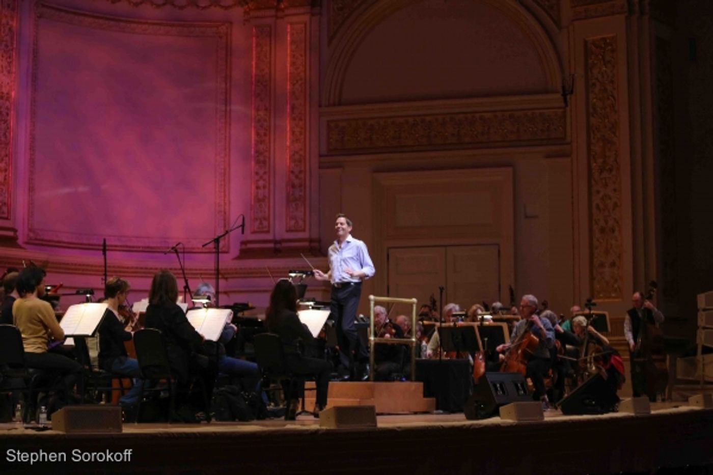 Photo Coverage: In Rehearsal with the NY Pops and Stephanie J. Block!  Image
