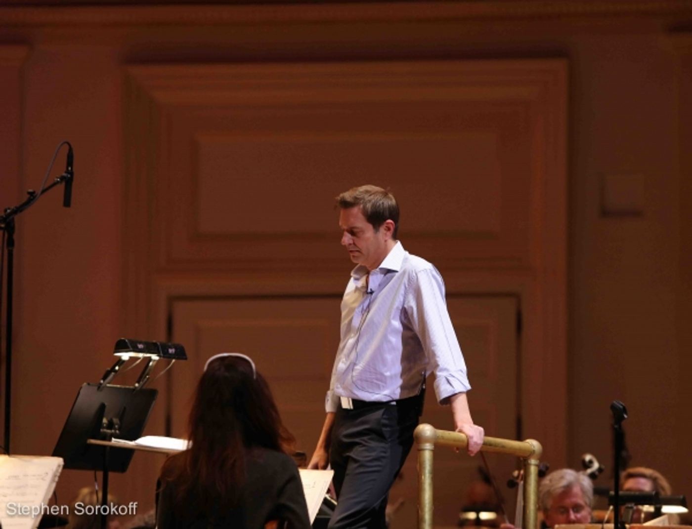 Photo Coverage: In Rehearsal with the NY Pops and Stephanie J. Block!  Image