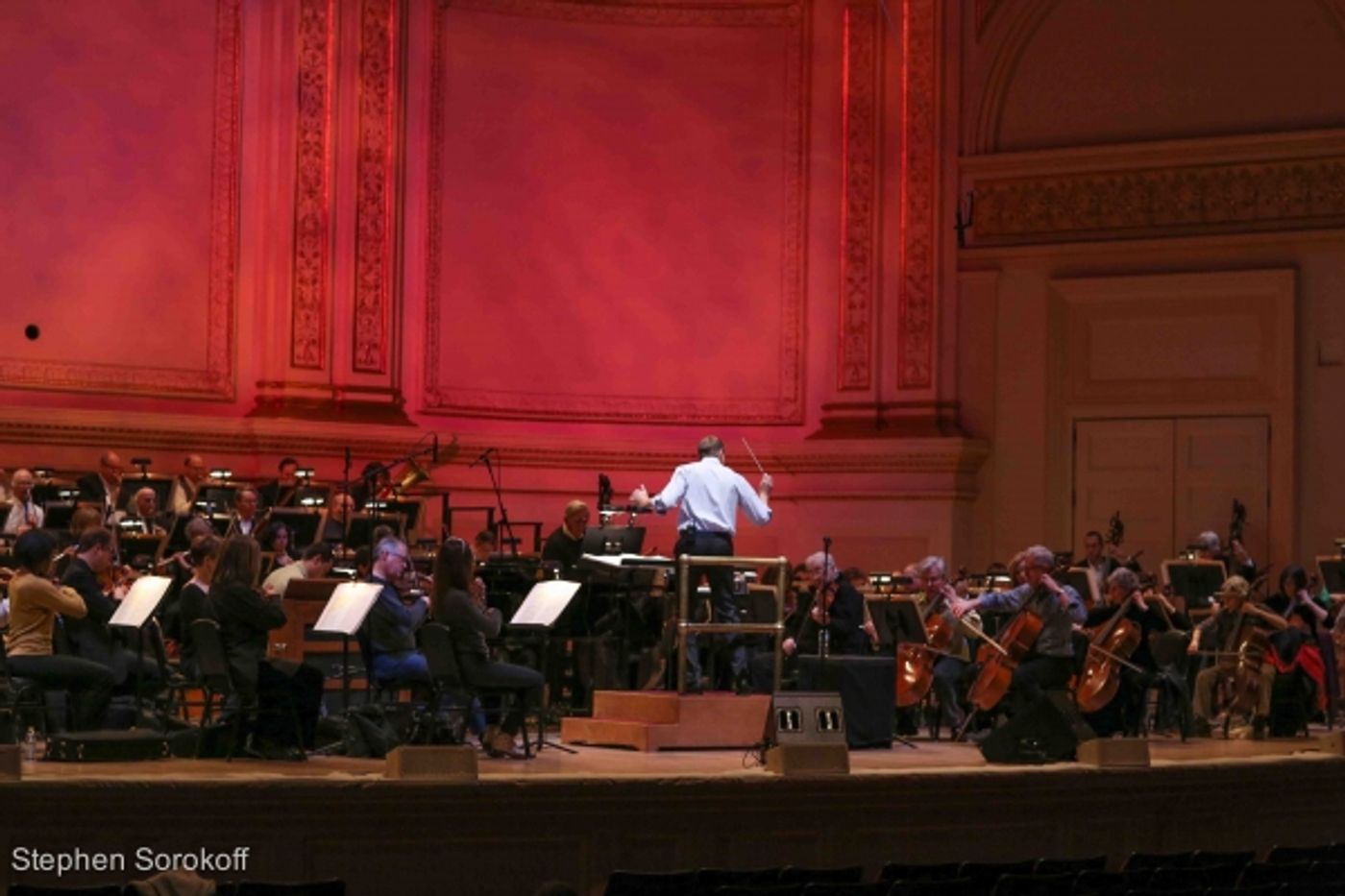 Photo Coverage: In Rehearsal with the NY Pops and Stephanie J. Block! Photo Coverage: In Rehearsal with the NY Pops and Stephanie J. Block! Image