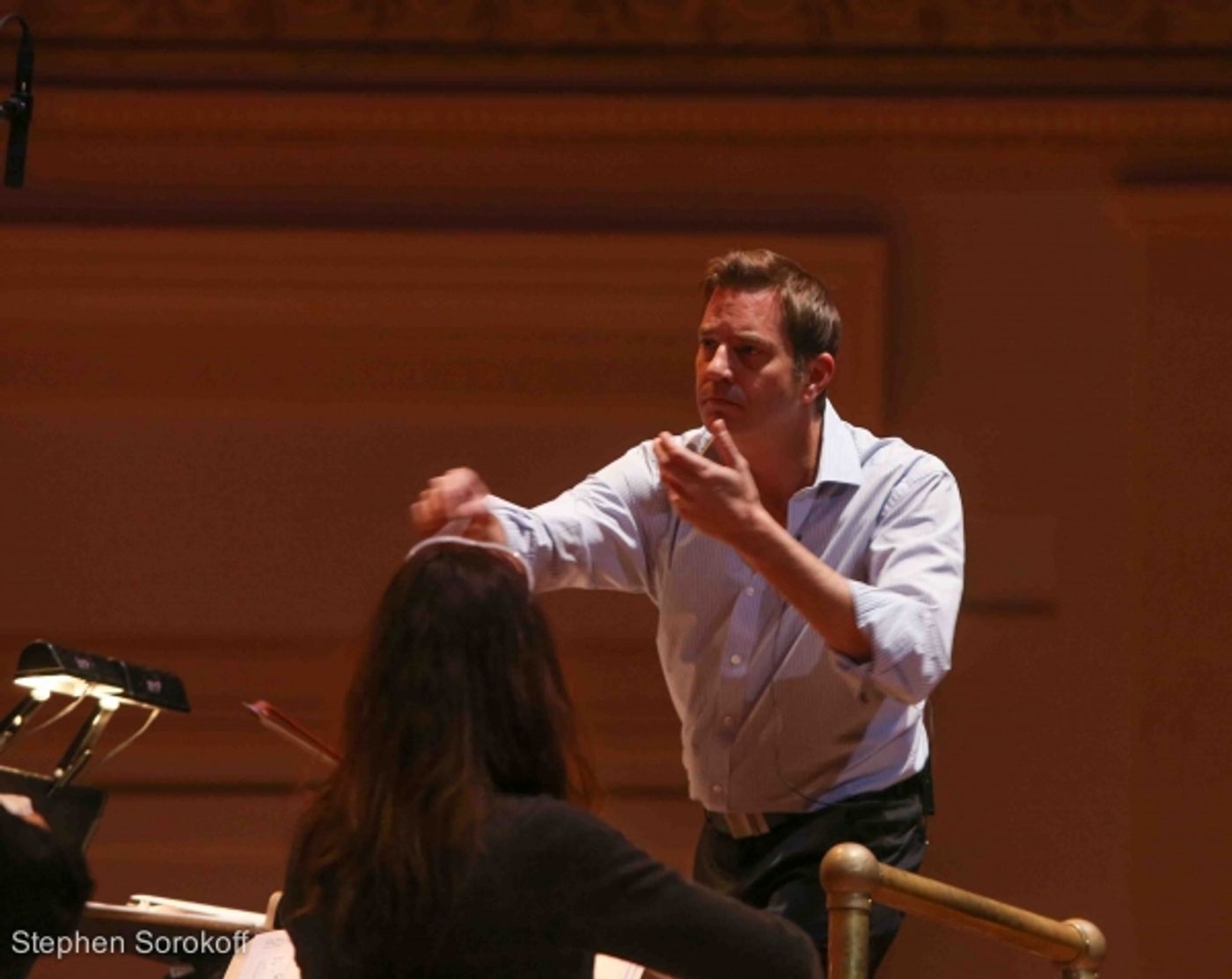Photo Coverage: In Rehearsal with the NY Pops and Stephanie J. Block!  Image