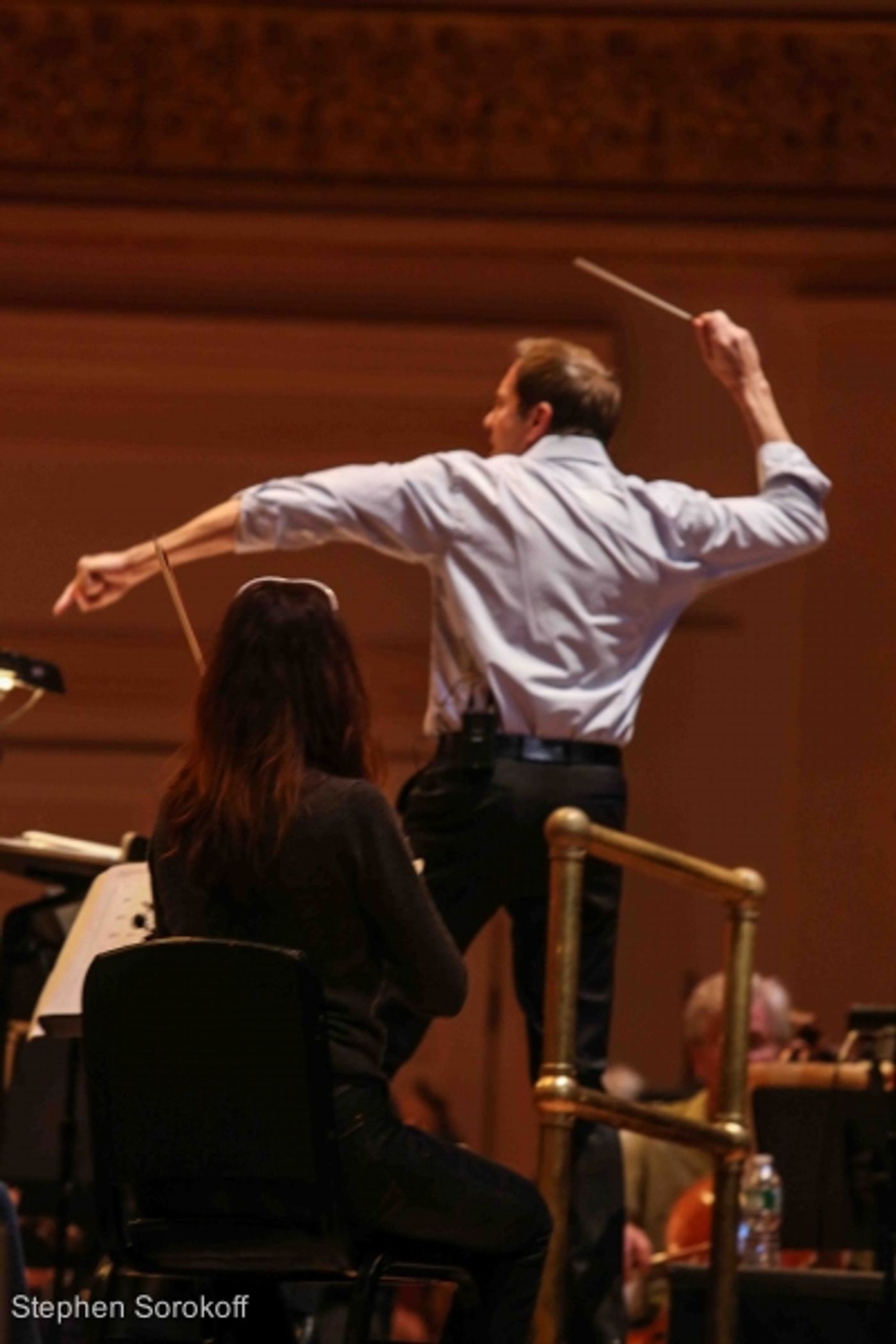 Photo Coverage: In Rehearsal with the NY Pops and Stephanie J. Block!  Image