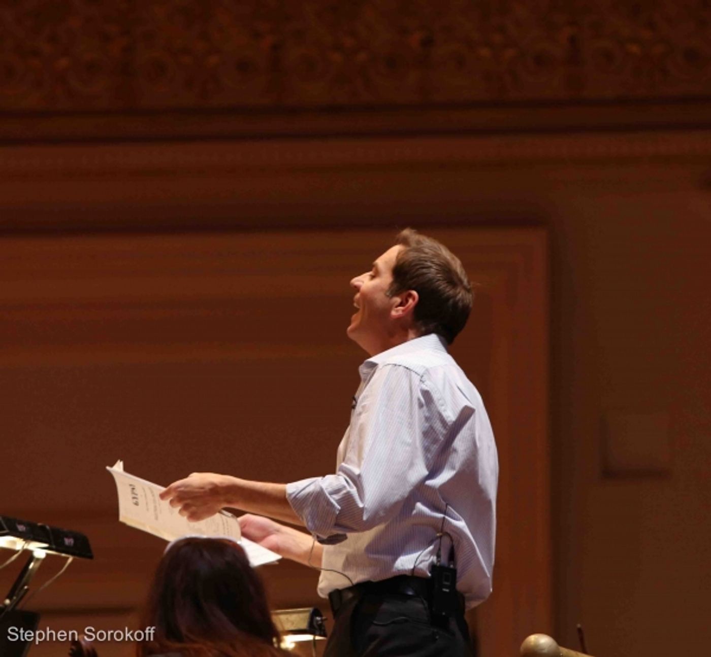 Photo Coverage: In Rehearsal with the NY Pops and Stephanie J. Block!  Image