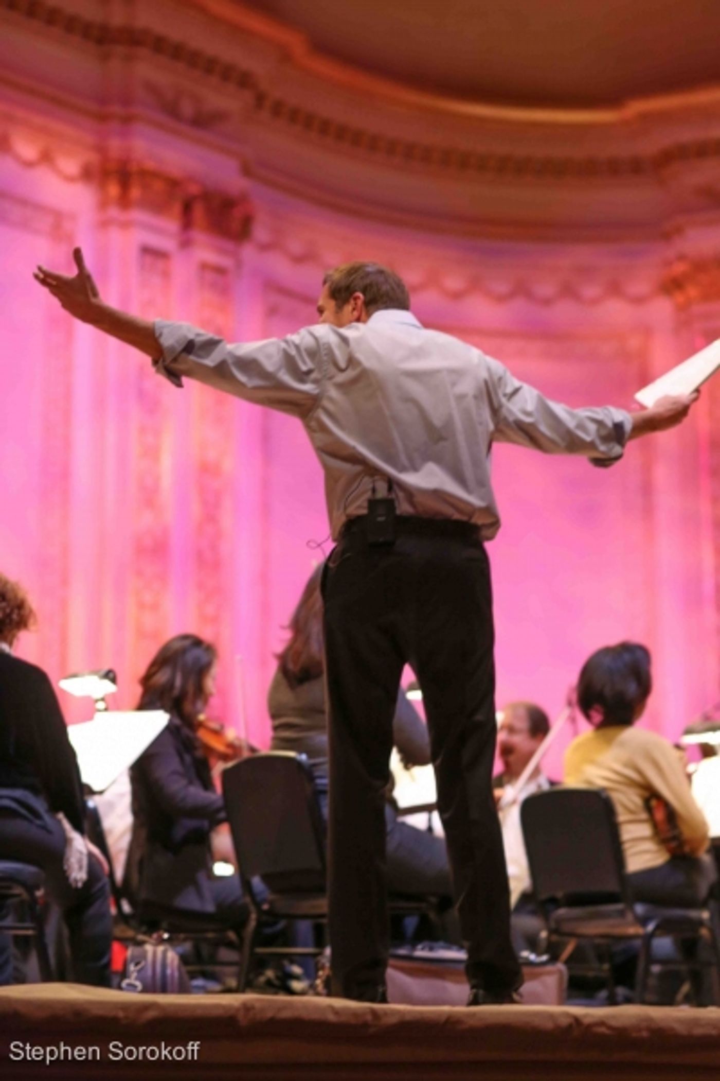 Photo Coverage: In Rehearsal with the NY Pops and Stephanie J. Block!  Image
