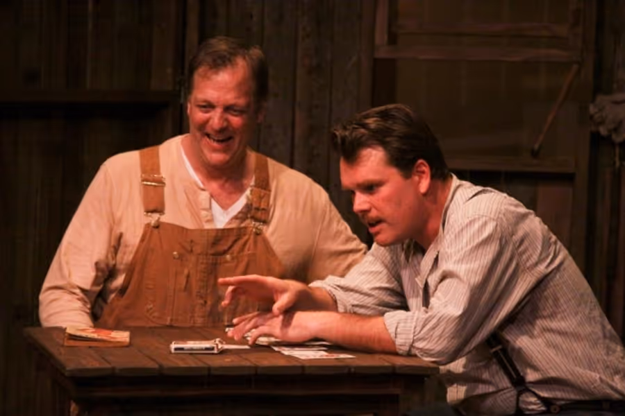 Photo Flash: First Look at Cinnabar Theater's OF MICE AND MEN, Opening Tonight Image