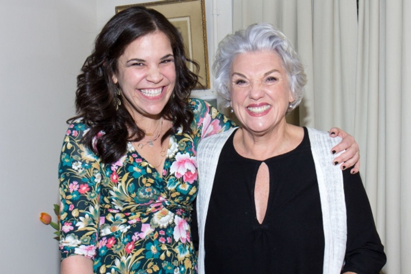 Exclusive Photo Coverage: Lindsay Mendez Visits Sheryl Kaller & Tyne Daly at MOTHERS AND SONS  Image