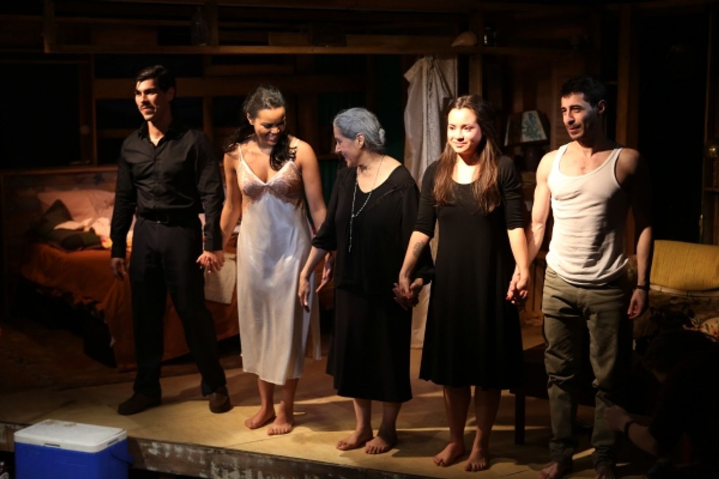 Photo Coverage: The Cast of HBO's LOOKING Visits ADORATION OF THE OLD WOMAN  Image