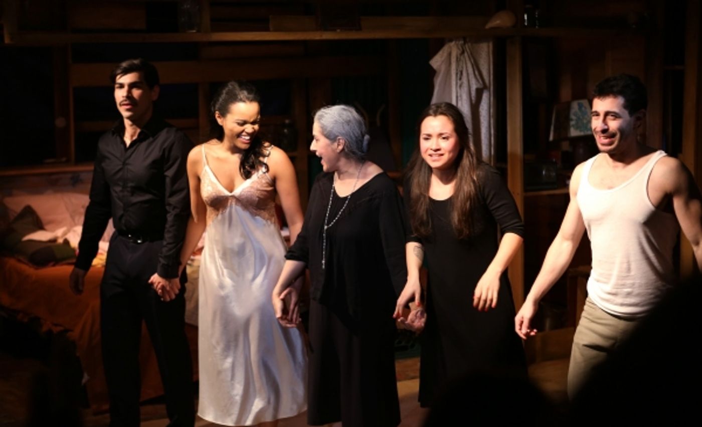 Photo Coverage: The Cast of HBO's LOOKING Visits ADORATION OF THE OLD WOMAN  Image