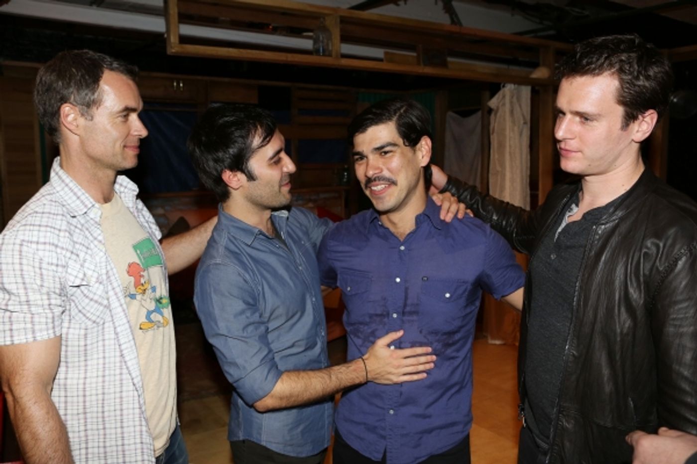 Photo Coverage: The Cast of HBO's LOOKING Visits ADORATION OF THE OLD WOMAN  Image