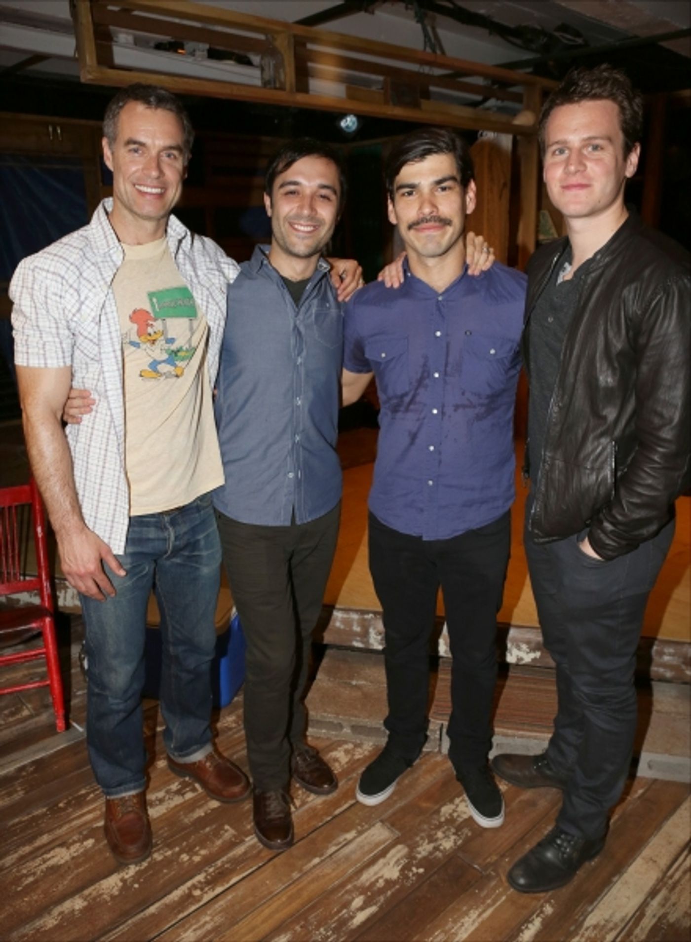 Photo Coverage: The Cast of HBO's LOOKING Visits ADORATION OF THE OLD WOMAN  Image