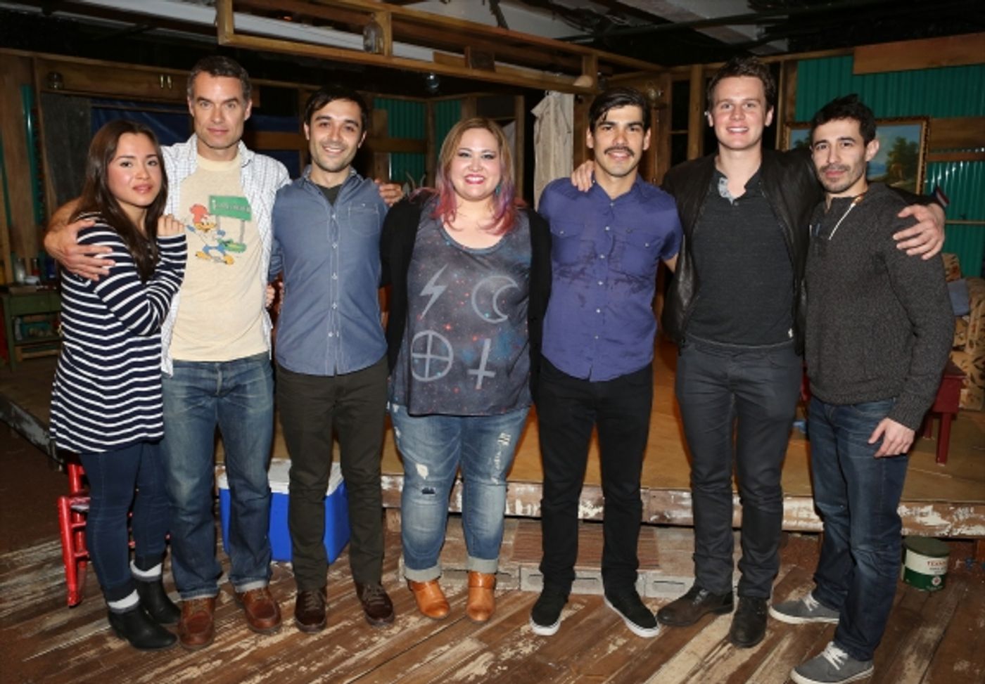 Photo Coverage: The Cast of HBO's LOOKING Visits ADORATION OF THE OLD WOMAN  Image