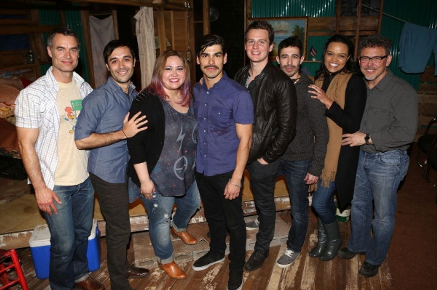 Photo Coverage: The Cast of HBO's LOOKING Visits ADORATION OF THE OLD WOMAN  Image