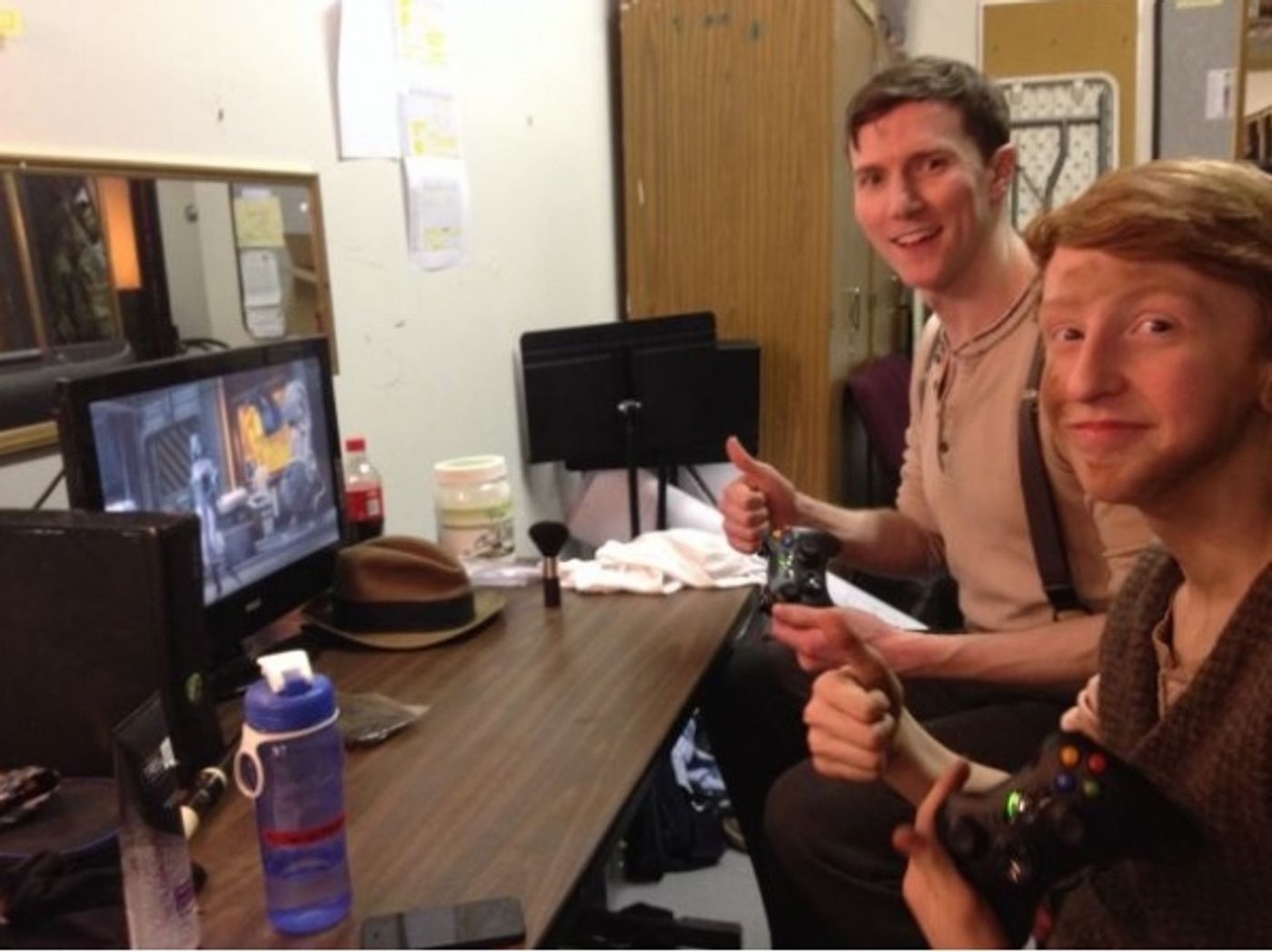 Photo Flash: Saturday Intermission Pics, 3/22- ROCKY and THE FANTASTICKS Welcome ALADDIN, March Madness, and More! Photo Flash: Saturday Intermission Pics, 3/22- ROCKY and THE FANTASTICKS Welcome ALADDIN, March Madness, and More! Image