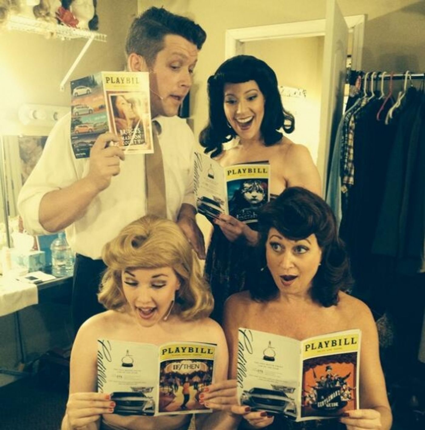 Photo Flash: Saturday Intermission Pics, 3/22- ROCKY and THE FANTASTICKS Welcome ALADDIN, March Madness, and More! Photo Flash: Saturday Intermission Pics, 3/22- ROCKY and THE FANTASTICKS Welcome ALADDIN, March Madness, and More! Image