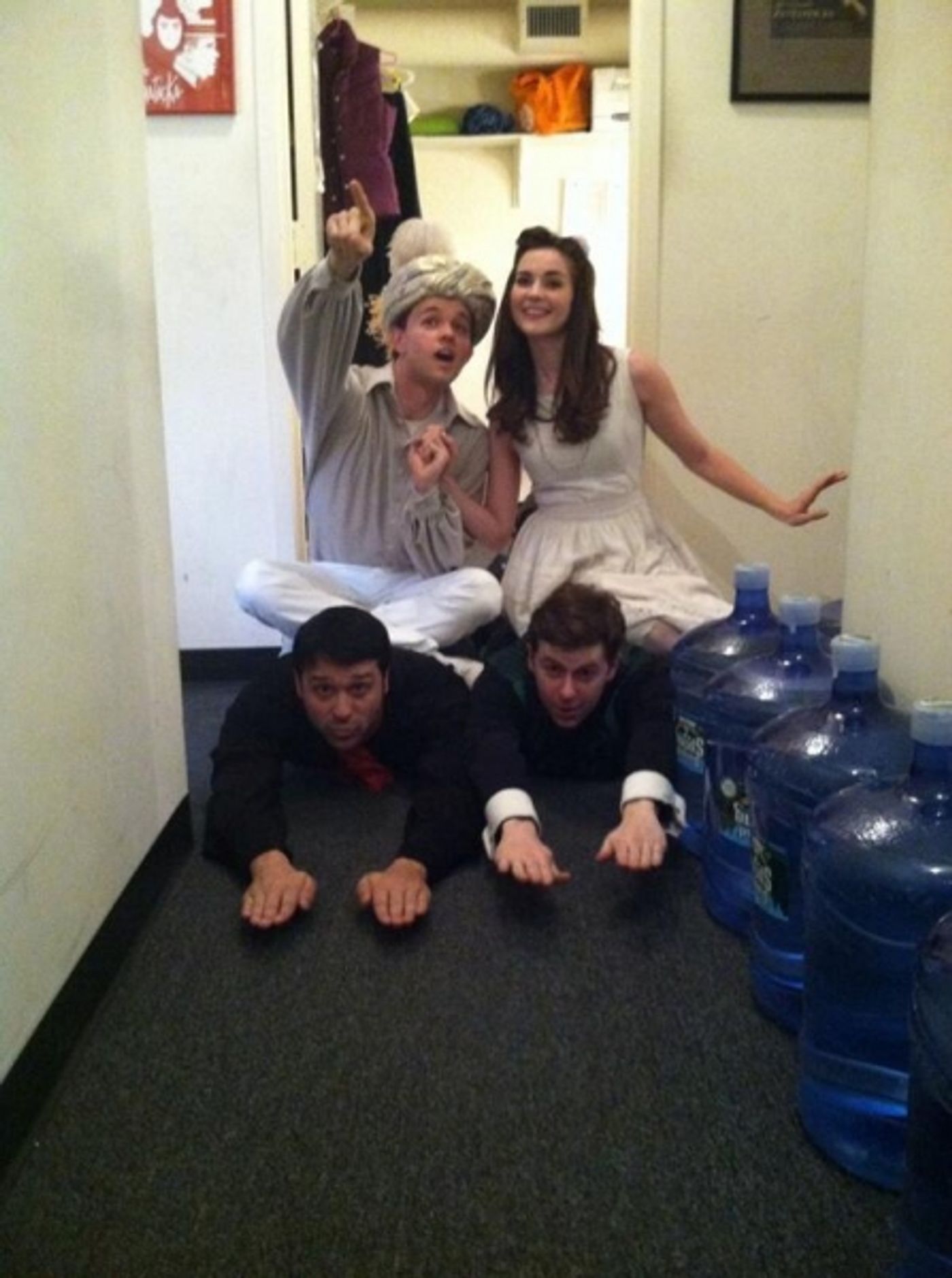 Photo Flash: Saturday Intermission Pics, 3/22- ROCKY and THE FANTASTICKS Welcome ALADDIN, March Madness, and More! Photo Flash: Saturday Intermission Pics, 3/22- ROCKY and THE FANTASTICKS Welcome ALADDIN, March Madness, and More! Image