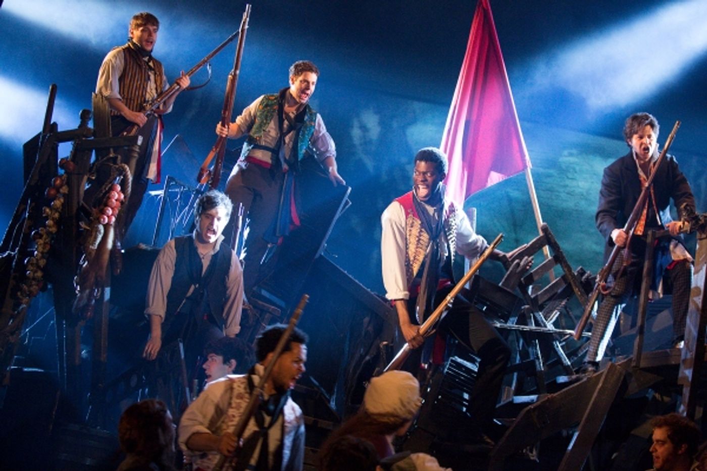 Photo Flash: Hot Shots! Take a First Look at Broadway's Sizzling New Cast of LES MISERABLES!  Image