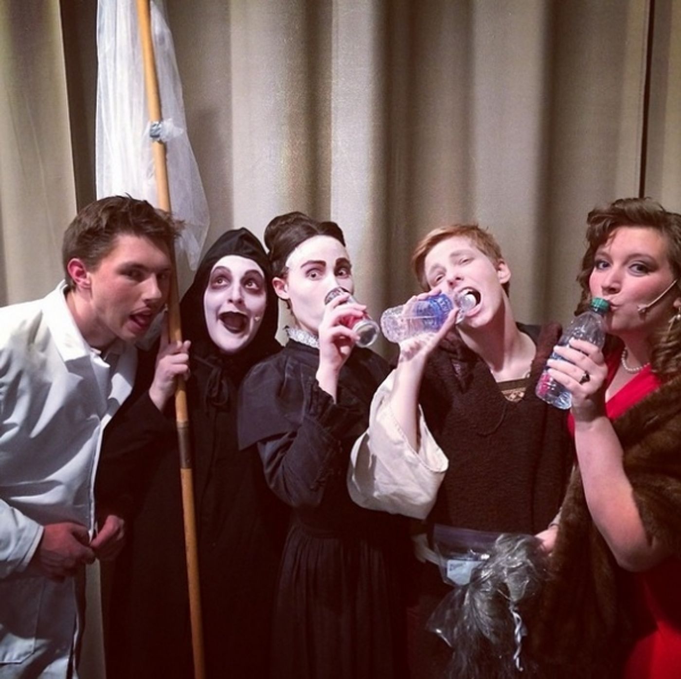 Photo Flash: Saturday Intermission Pics, 3/22, Part 2- Dogs Get in on the Action, Off-Broadway's BARDY BUNCH 1st SIP, and More! Photo Flash: Saturday Intermission Pics, 3/22, Part 2- Dogs Get in on the Action, Off-Broadway's BARDY BUNCH 1st SIP, and More! Image