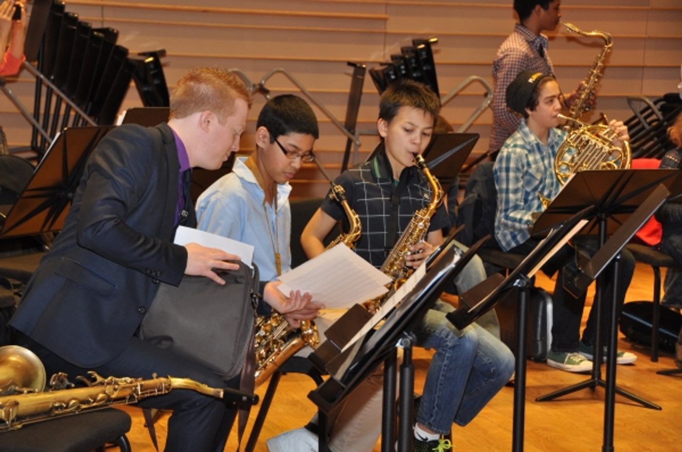 Photo Coverage: The New York Pops' KIDS ON STAGE Finalists Attend Talkback  Image