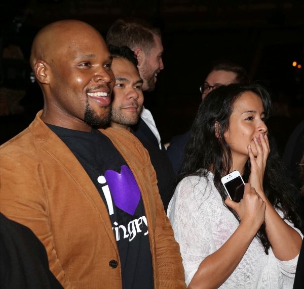 Michael James Scott, Bobby Pestka and Courtney Reed  Photo