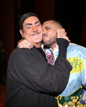 Jonathan Freeman and Dennis Stowe @ BroadwayWorld Jonathan Freeman and Dennis Stowe Photo