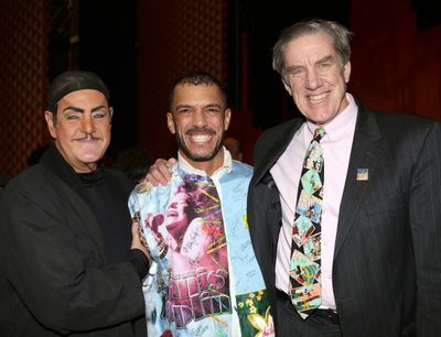 Jonathan Freeman, Dennis Stowe and AEA President Nick Wyman  Photo