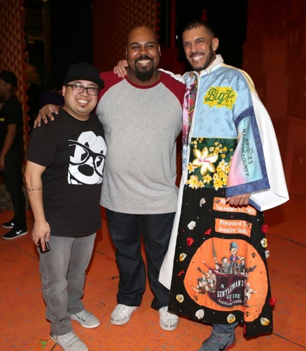 Don Darryl Rivera, Michael James Scott and Dennis Stowe  Photo