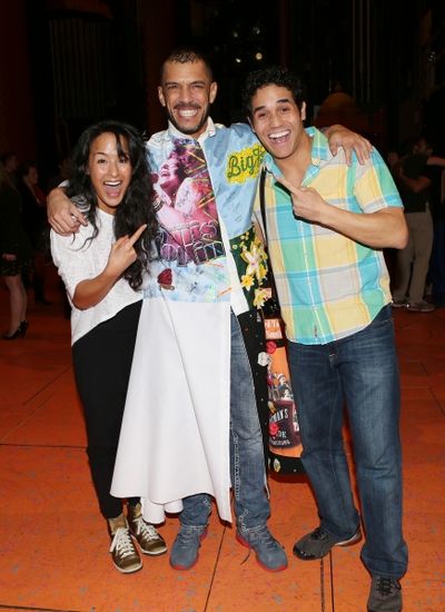 Courtney Reed, Dennis Stowe and Adam Jacobs Photo