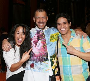 Courtney Reed, Dennis Stowe and Adam Jacobs @ BroadwayWorld Courtney Reed, Dennis Stowe and Adam Jacobs Photo