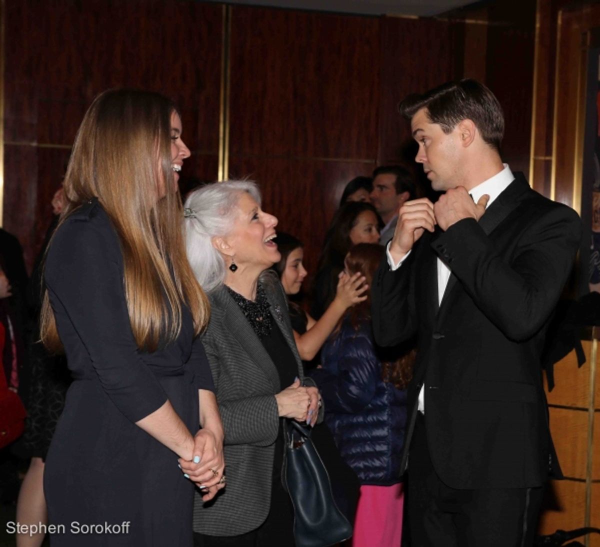 Jamie deRoy & Andrew Rannells at 