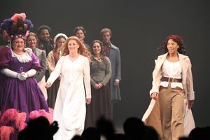 Keala Settle, Caissie Levy, Nikki M. James and Company @ BroadwayWorld Keala Settle, Caissie Levy, Nikki M. James and Company Photo