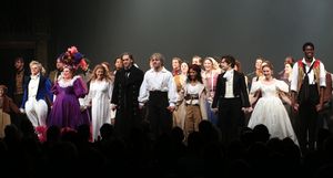 Cliff Saunders, Keala Settle, Caissie Levy, Will Swenson, Ramin Karimloo, Nikki M. James, Andy Mientus, Samantha Hill, Kyle Scatliffe and Company @ BroadwayWorld Cliff Saunders, Keala Settle, Caissie Levy, Will Swenson, Ramin Karimloo, Nikki M. Ja Photo