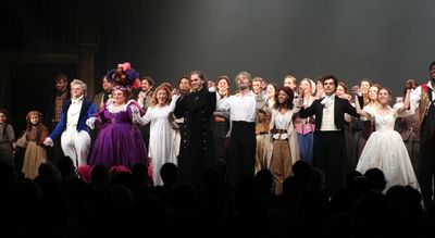 Cliff Saunders, Keala Settle, Caissie Levy, Will Swenson, Ramin Karimloo, Nikki M. Ja Photo