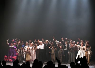 Keala Settle, Cliff Saunders, Caissie Levy, Ramin Karimloo, Will Swenson, Kyle Scatli Photo
