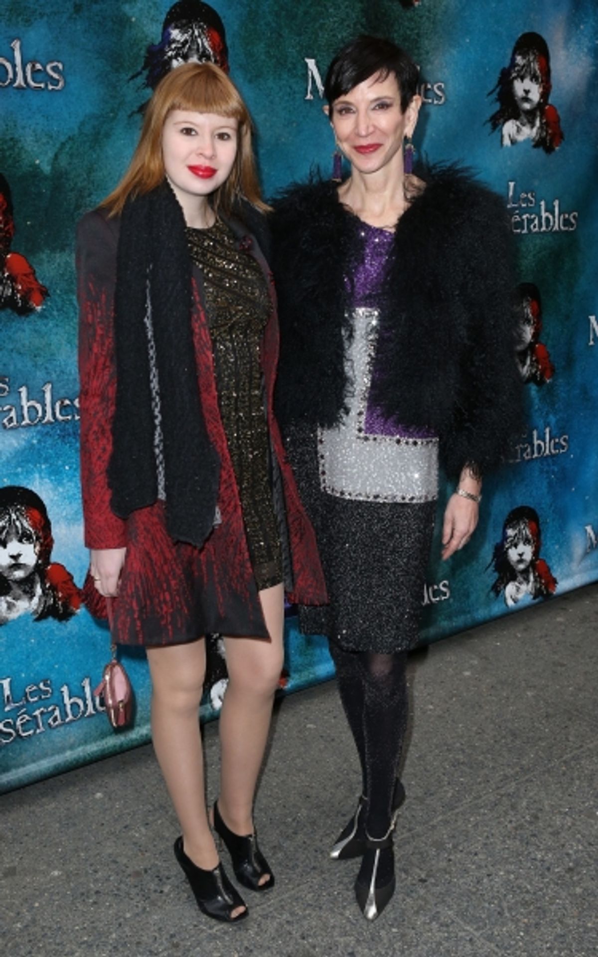 Flora Collins and Amy Fine Collins  at 