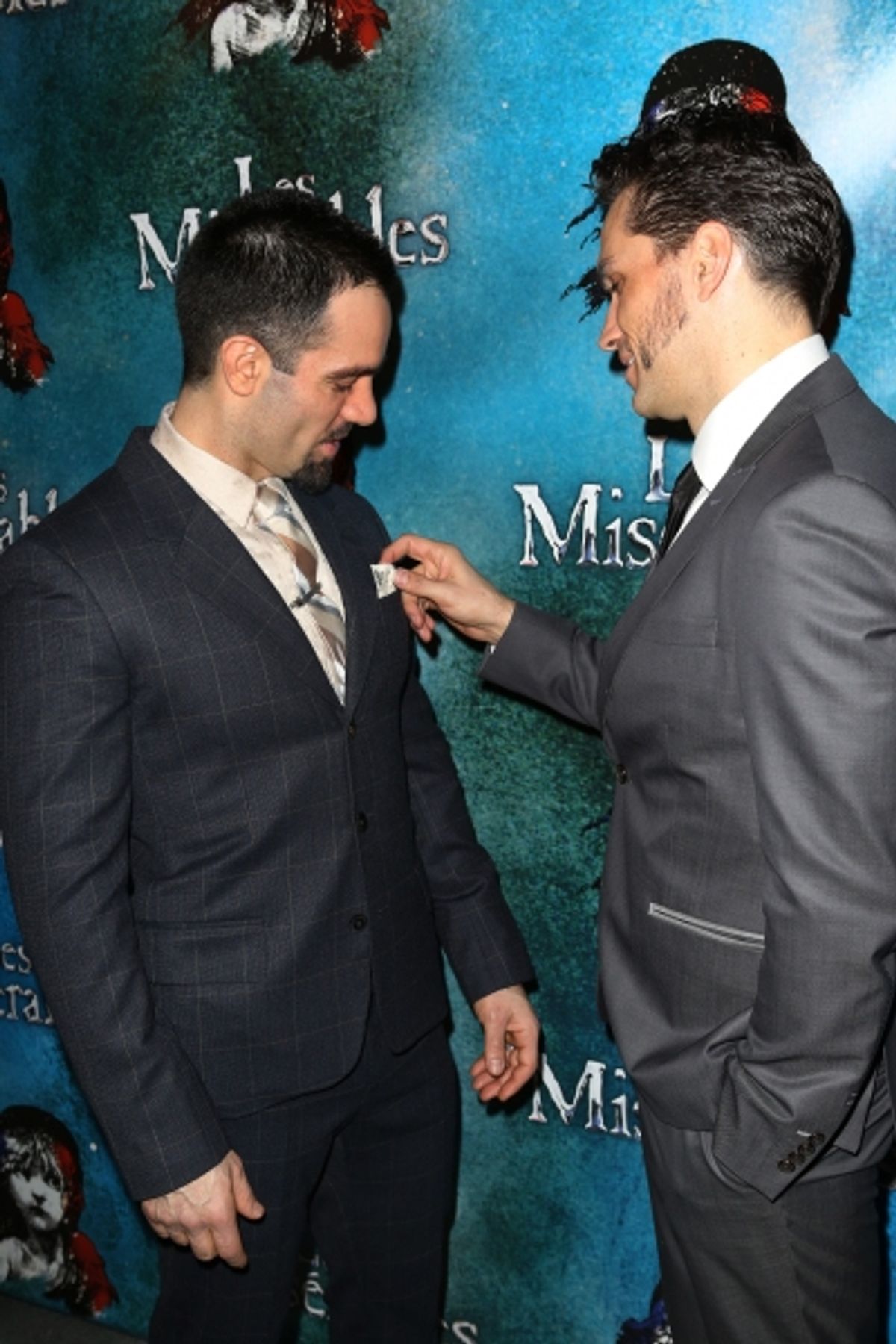 Ramin Karimloo and Will Swenson at 