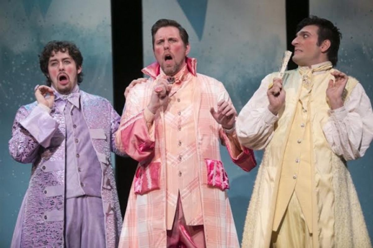 Justin Rugg, Jimmy Johansmeyer, and Andrea Pane at 