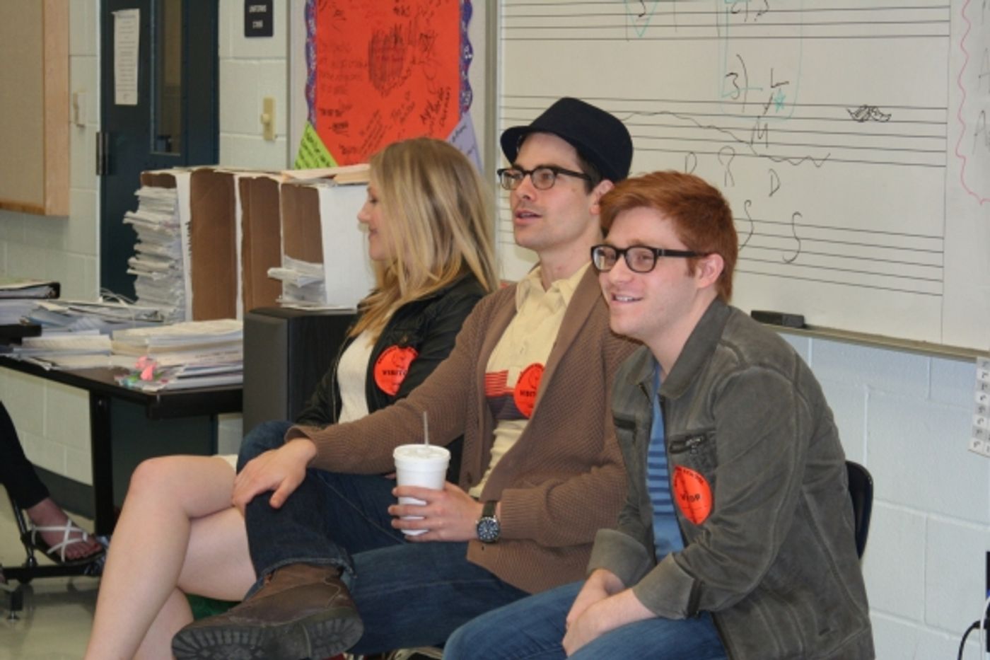 Photo Coverage: Cast Members of WICKED Visit Local High School  Image