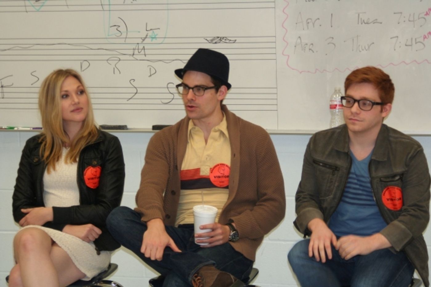 Photo Coverage: Cast Members of WICKED Visit Local High School  Image