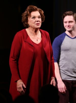 Tyne Daly and Bobby Steggert @ BroadwayWorld Tyne Daly and Bobby Steggert Photo