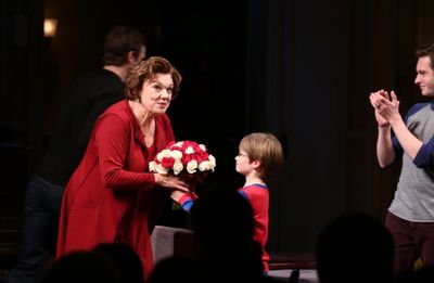 Tyne Daly, Grayson Taylor and Bobby Steggert  Photo