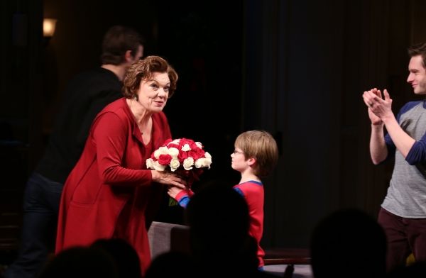Tyne Daly, Grayson Taylor and Bobby Steggert  Photo