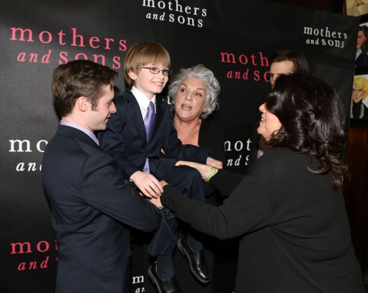 Bobby Steggert, Grayson Taylor, Tyne Daly, Frederick Weller and Director Sheryl Kaller  at 