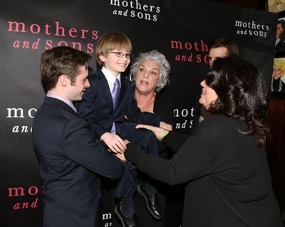Bobby Steggert, Grayson Taylor, Tyne Daly, Frederick Weller and Director Sheryl Kalle Photo
