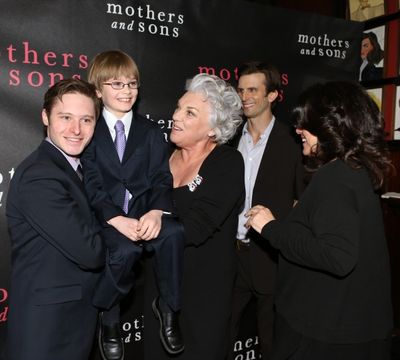Bobby Steggert, Grayson Taylor, Tyne Daly, Frederick Weller and Director Sheryl Kalle Photo