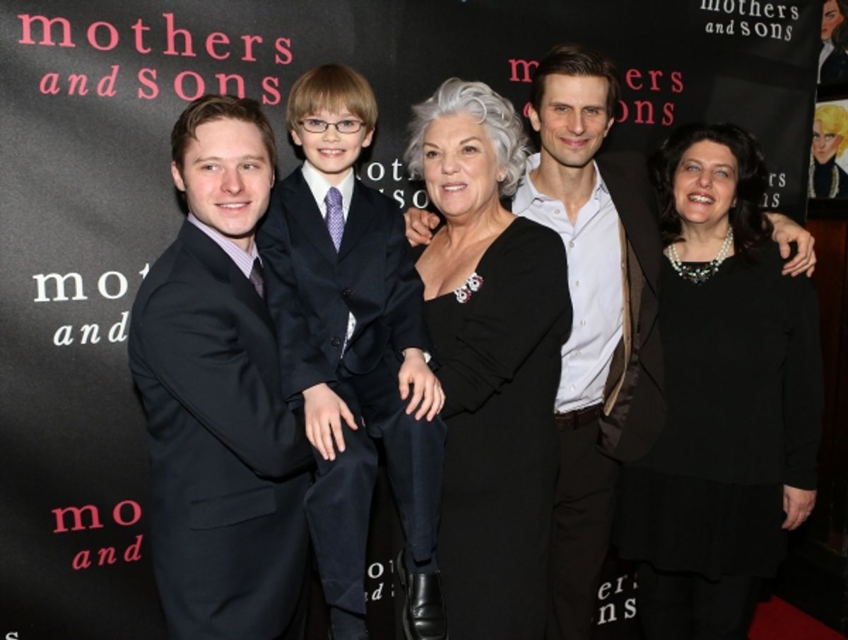 Bobby Steggert, Grayson Taylor, Tyne Daly, Frederick Weller and Director Sheryl Kaller  at 