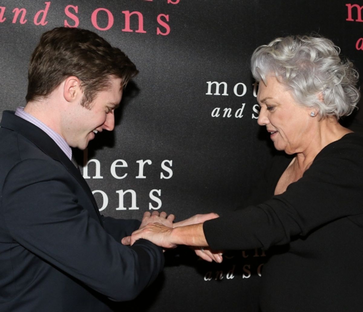 Bobby Steggert and Tyne Daly  at 