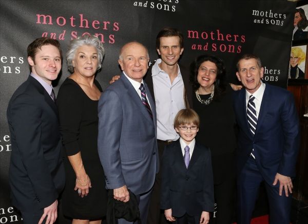 Bobby Steggert, Tyne Daly, Playwright Terrence McNally, Frederick Weller, Grayson Tay Photo