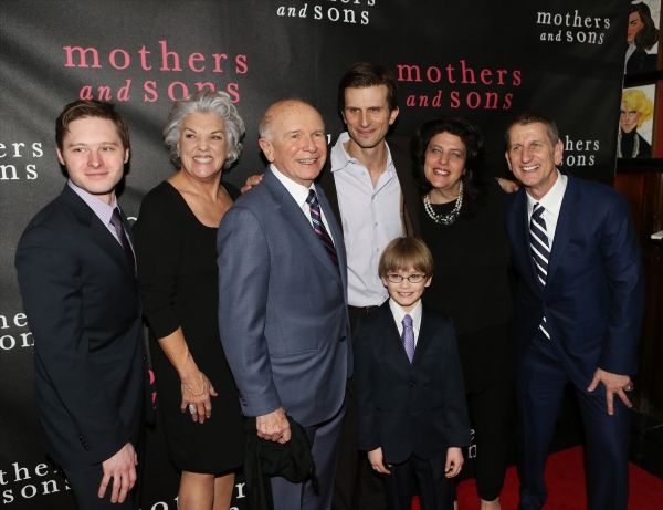 Bobby Steggert, Tyne Daly, Playwright Terrence McNally, Frederick Weller, Grayson Tay Photo