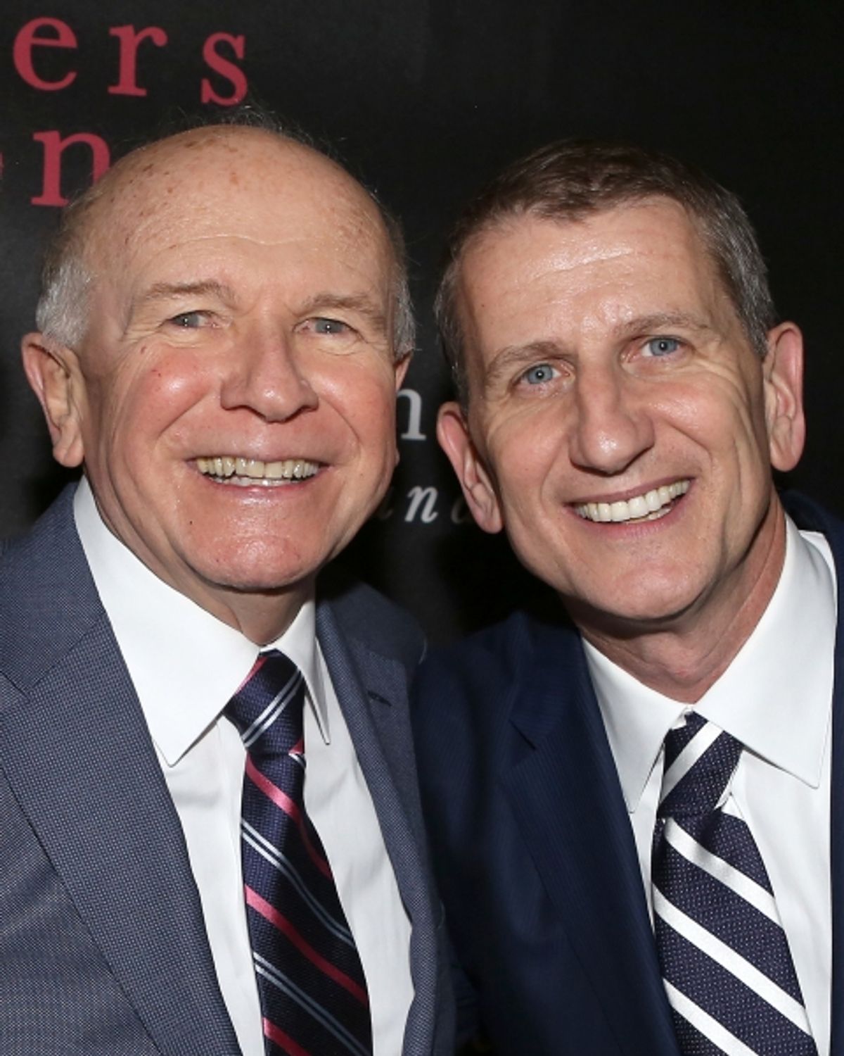 Terrence McNally and Tom Kirdahy at 